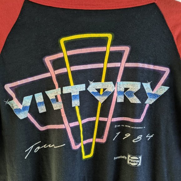 Vintage Michael Jackson Victory Tour Band Tee - Picture 4 of 5
